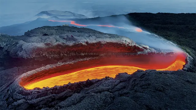 Etna's river of fire by Luciano Gaudenzio, Italy