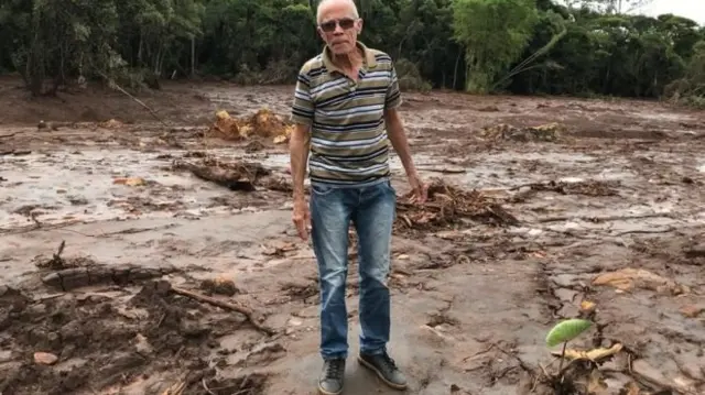 Agricultor de Brumadinho sobre a lama