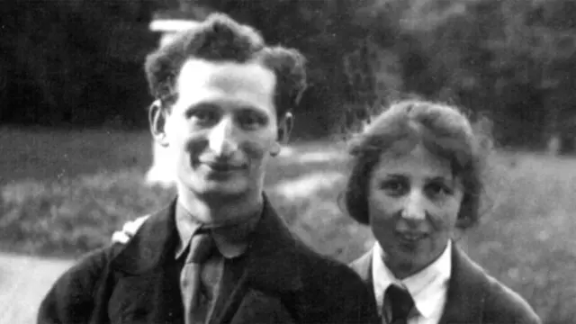 Yakov Rapoport e sua esposa