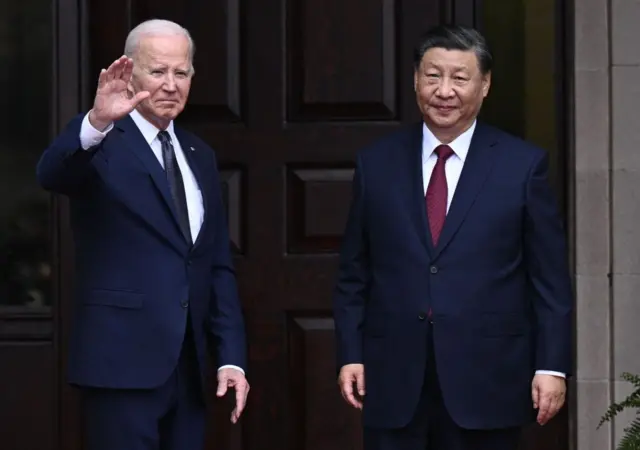 Joe Biden e Xi Jinping