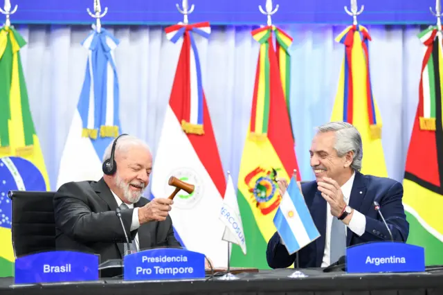 Lula e Alberto Fernández