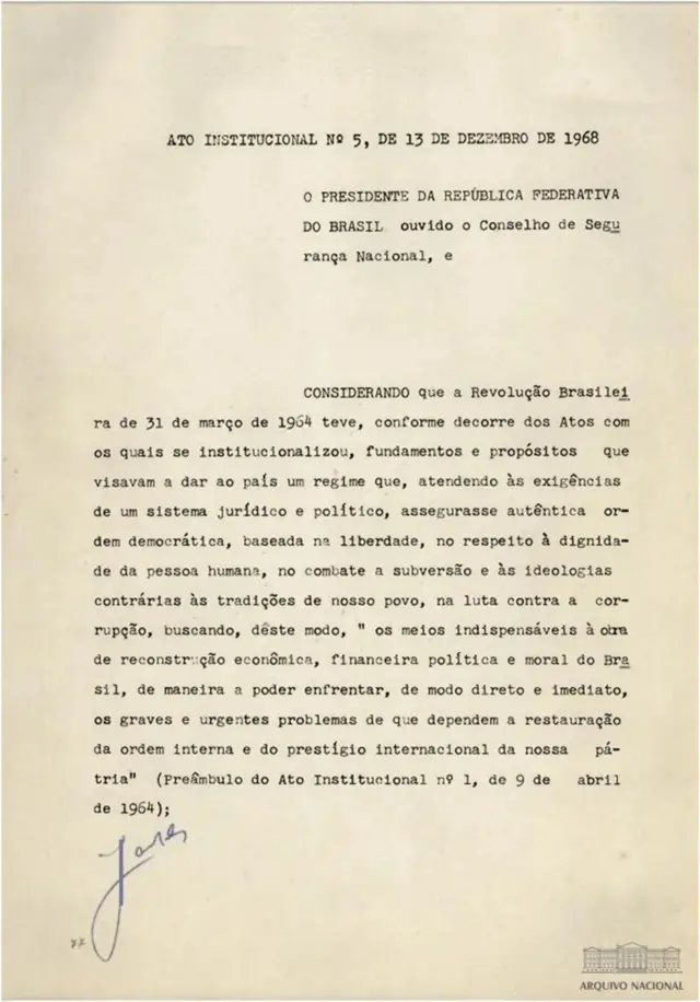 Documento do AI-5