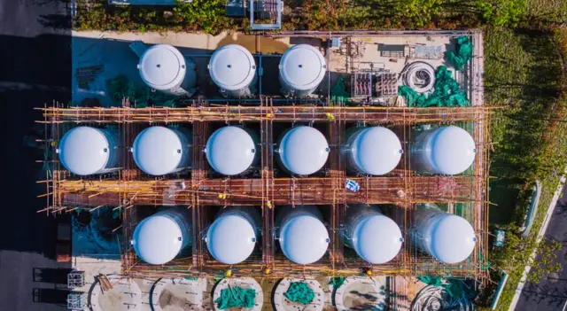 Tanques de armazenamento de hidrogênio