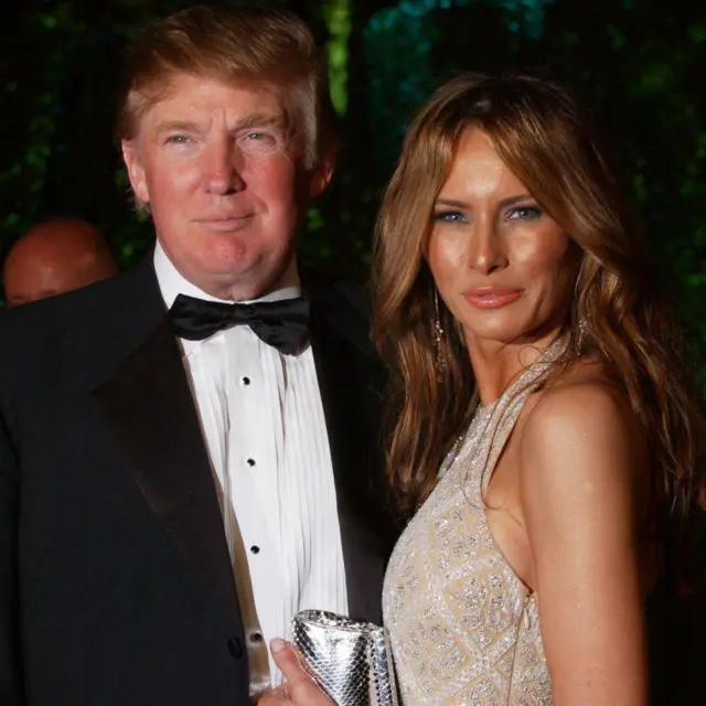 Donald ve Melania Trump.