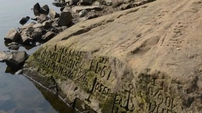 The 'hunger stones' are a reminder of previous droughts