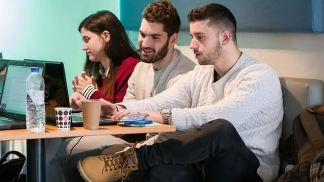 Students at Utrecht university