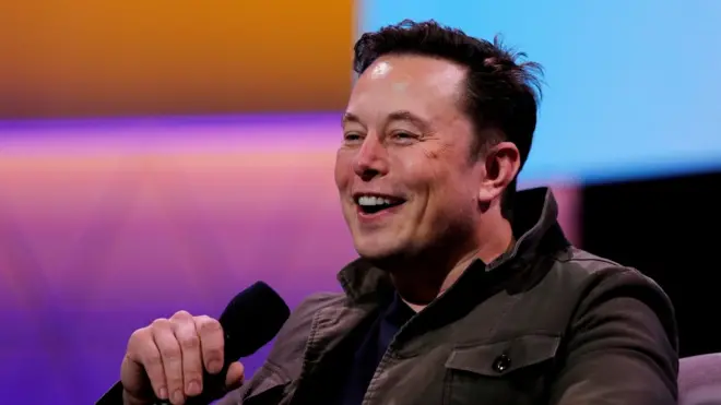 The SpaceX CEO also spoke about his use of social media, saying: "I sometimes say or post strange things"