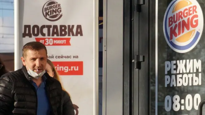 Burger King has 800 stores in Russia