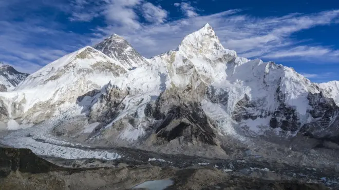 Most of the dead bodies of mountaineers have appeared on the Khumbu glacier