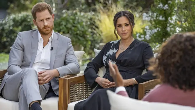 Entrevista de Meghan e Harry com Oprah vai ao ar no domingo