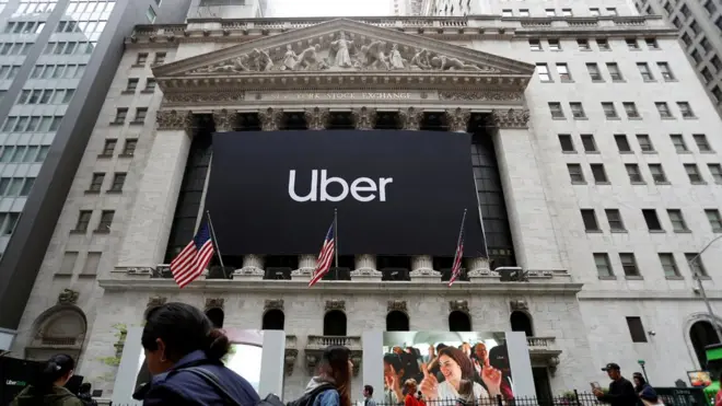 Uber estreou na bolsa de Nova York em maio deste ano com valor de mercado de US$ 82,4 bilhões