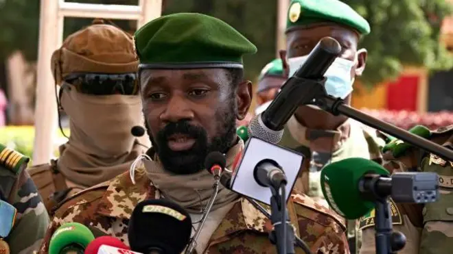 Le colonel malien Assimi Goïta (photo d'archive)