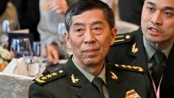 Li Shangfu had only been in the job since March