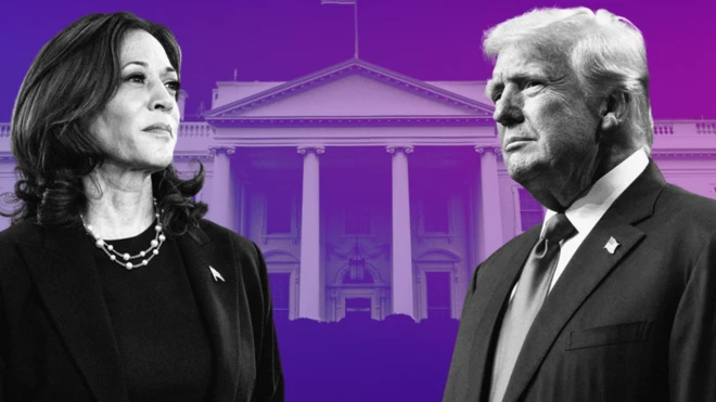 Kamala Harris và Donald Trump 