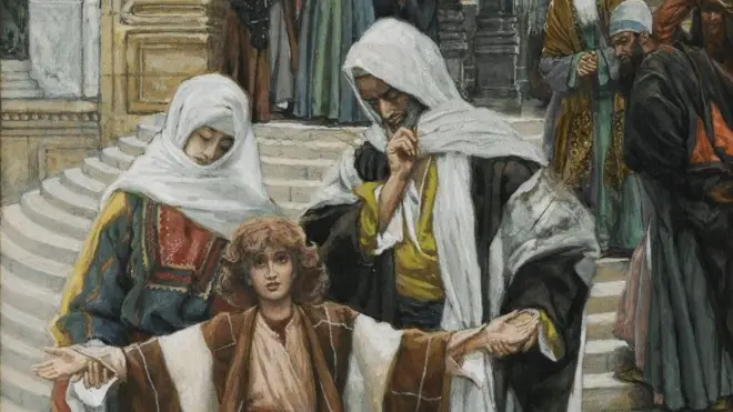 Obra de 1850 de James Tissot retrata Jesus com 12 anos