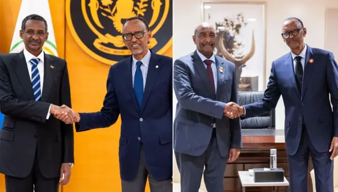 Dagalo, Kagame na al-Burhan