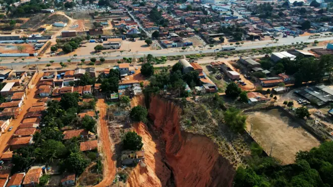 Voçoroca em Buriticupu