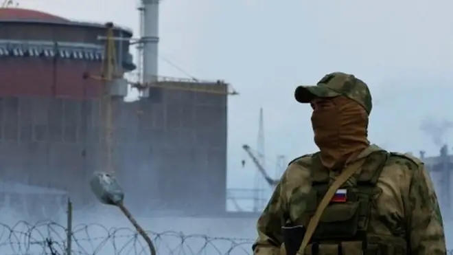 Russian forces are in control of the Zaporizhzhia nuclear power plant, which is Europe's largest