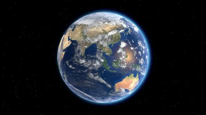 An image of Earth from space