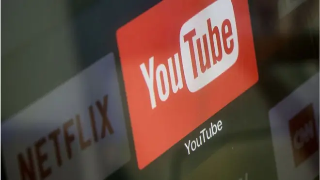 netflix ve youtube logoları