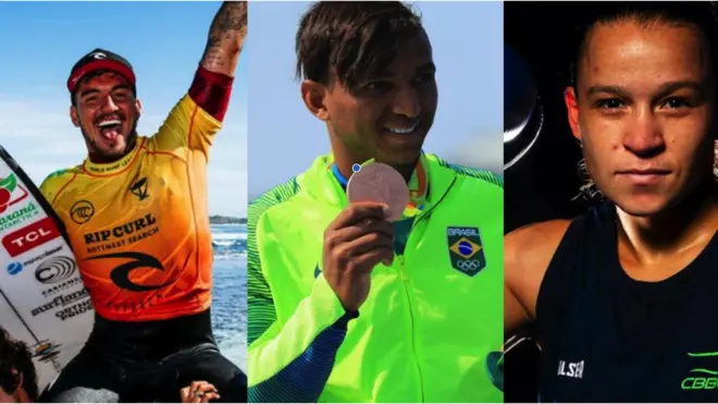 Gabriel Medina, Isaquias Queiroz (Canoagem) e Bia Ferreira (Boxe) são esperanças de medalhas do Brasil em Tóquio 2020