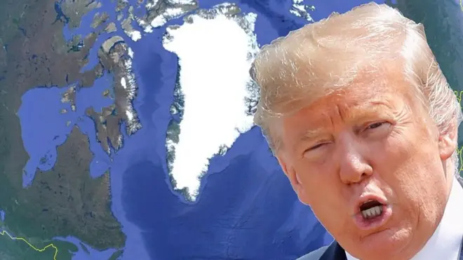 Trump - map Google Earth