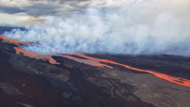 Hawaii's Mauna Loa volcano