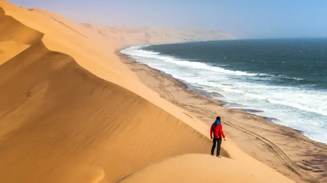 Namibia has an abundance of sunshine and wind