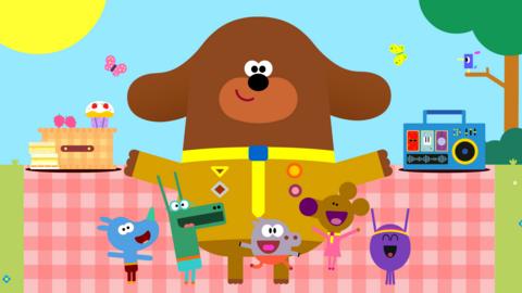 Play Hey Duggee games on CBeebies website