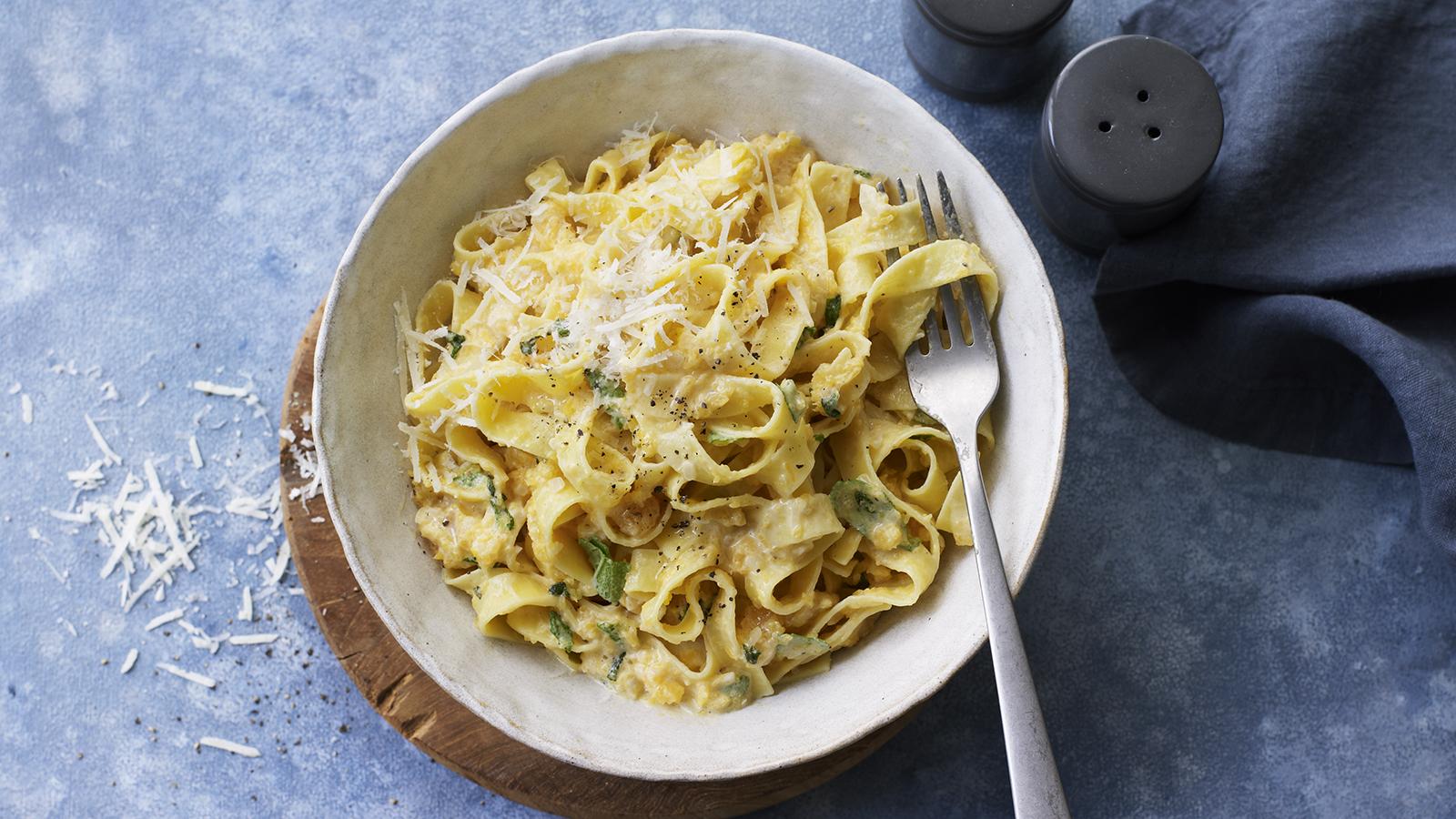 Butternut squash pasta