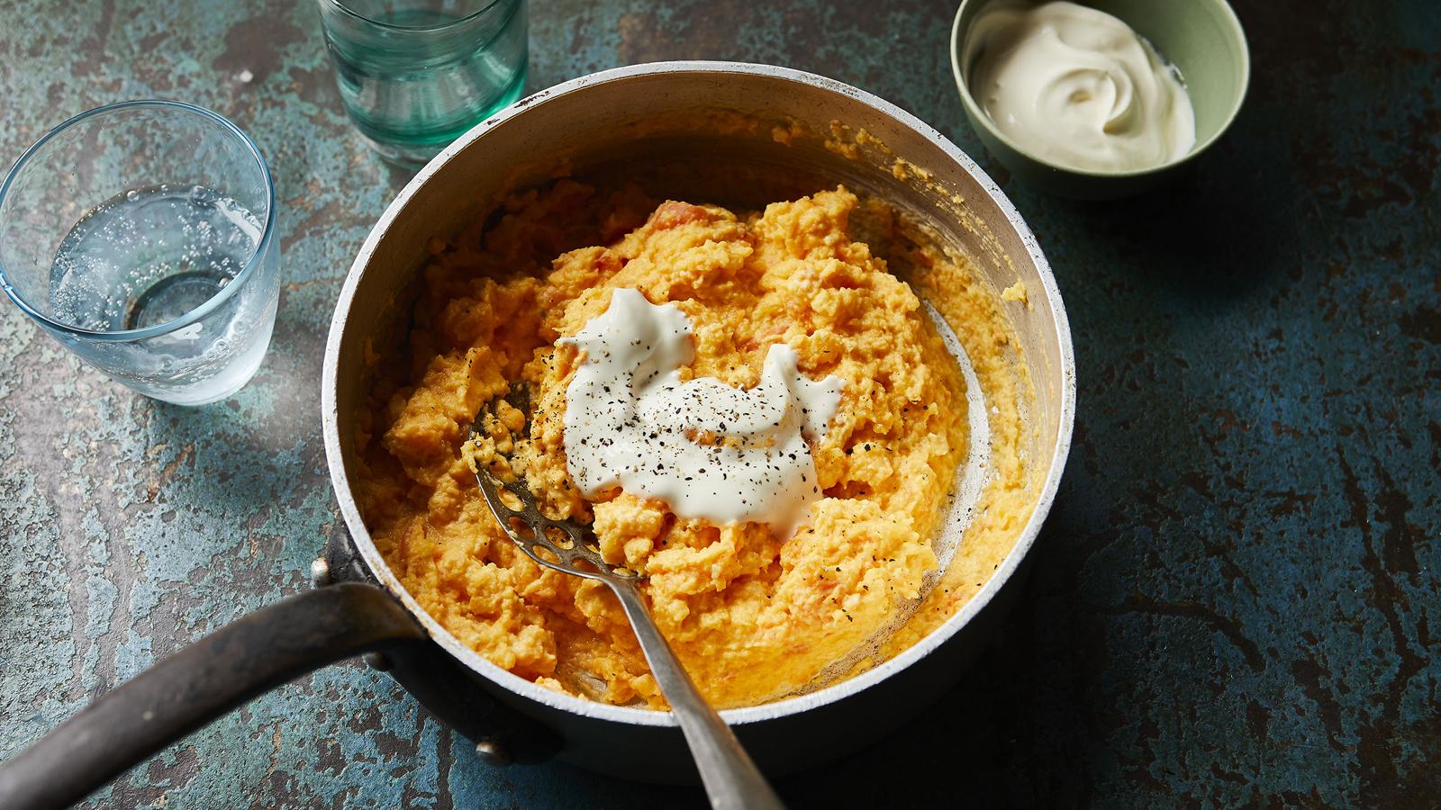 Carrot and swede mash