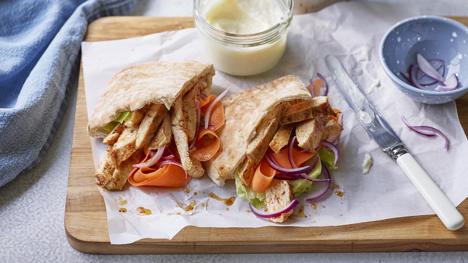 Chicken pitta 