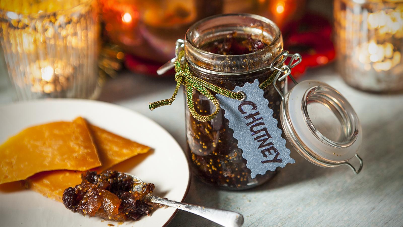 Last minute Christmas chutney