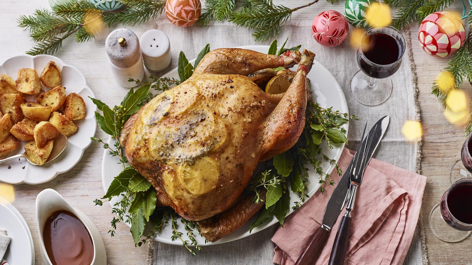 Mary Berry's Christmas roast turkey