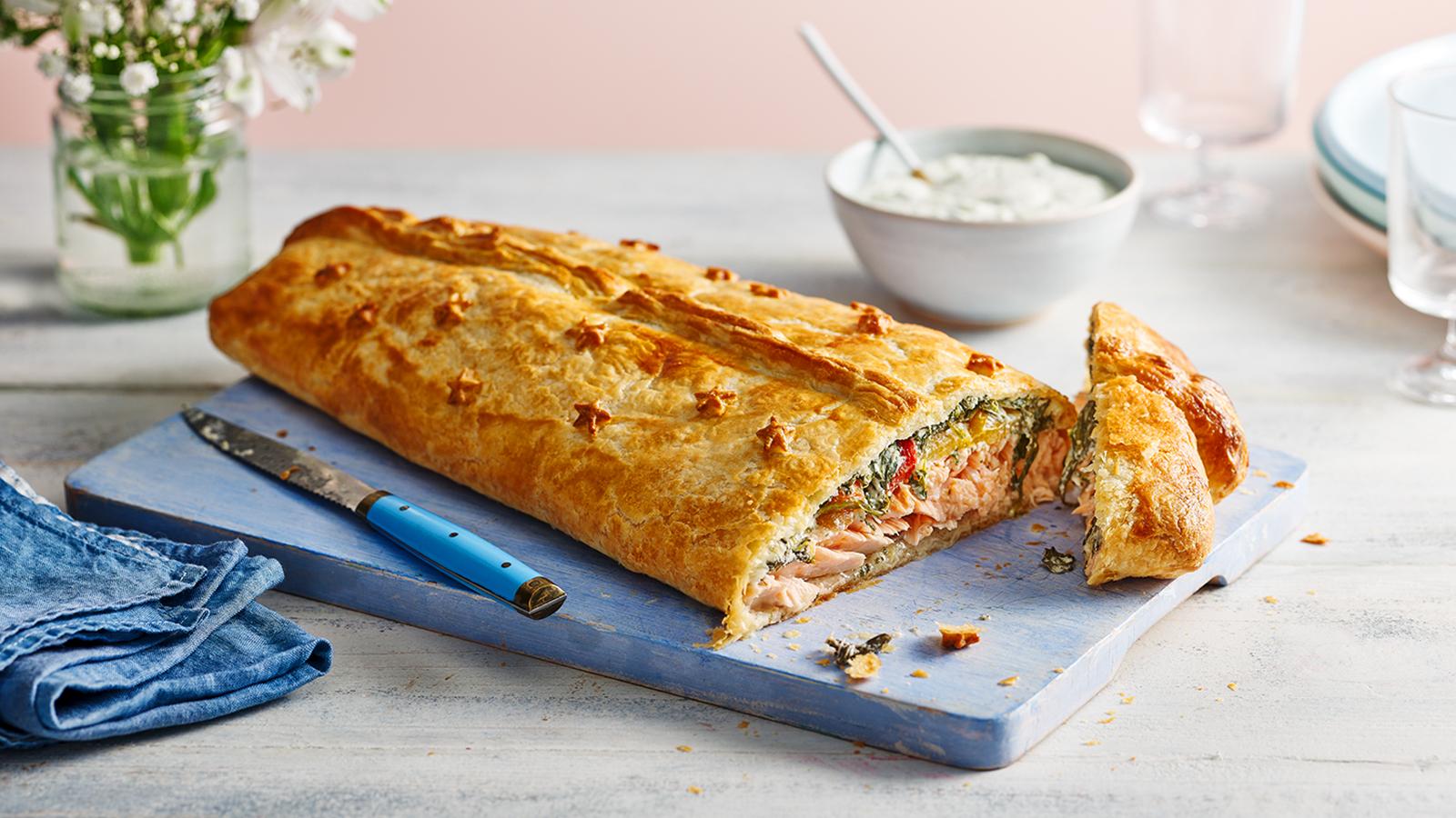 Salmon en croûte