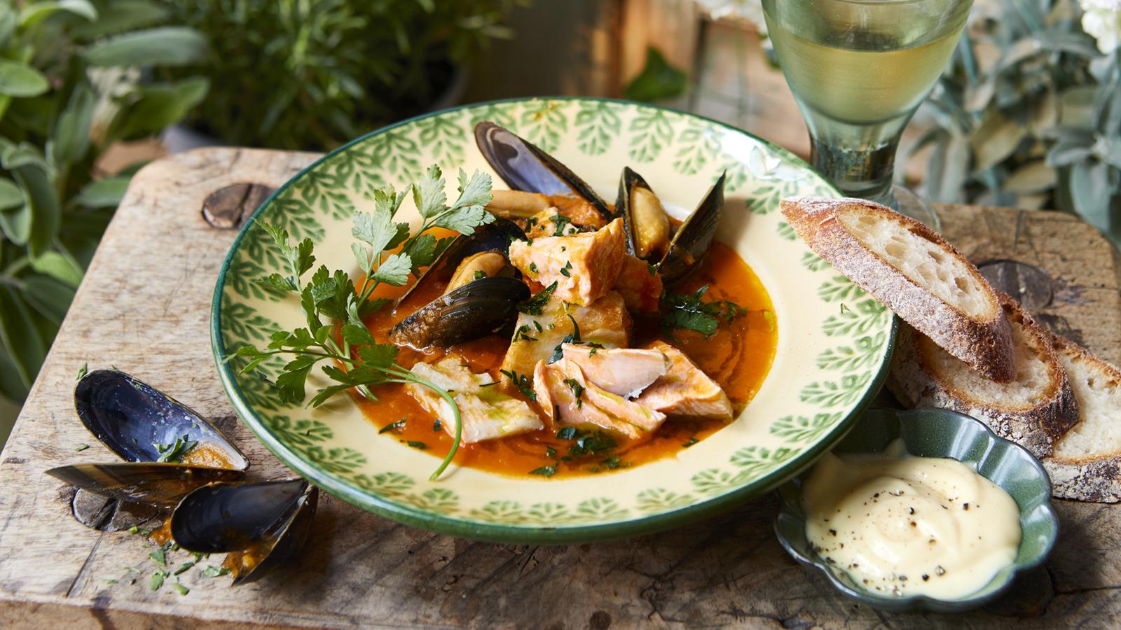 Simple bouillabaisse 