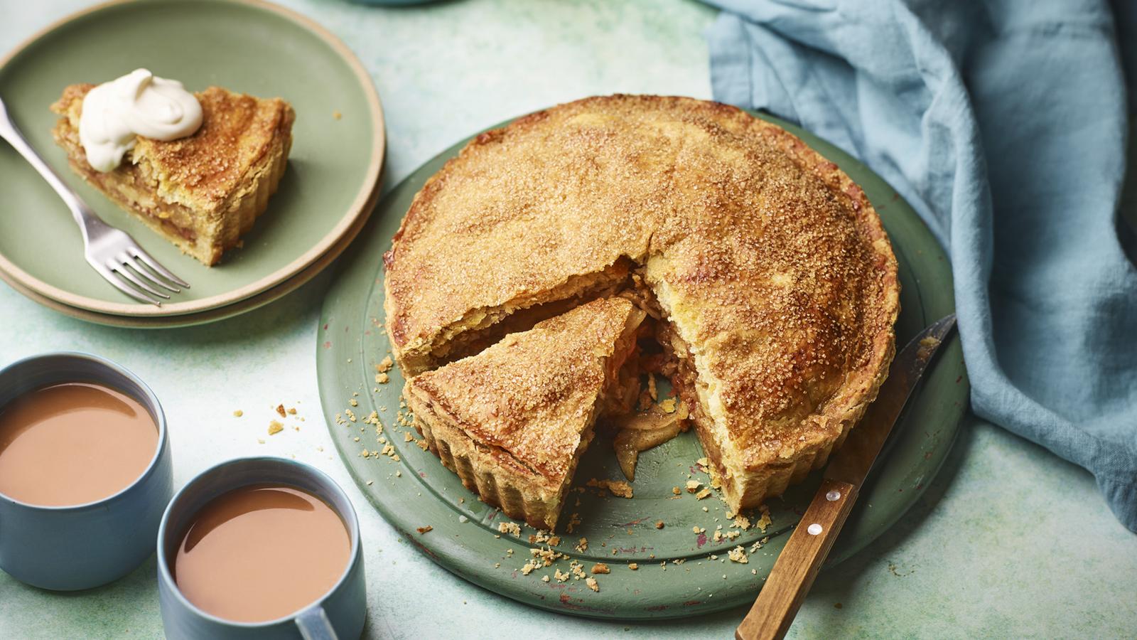 Vegan apple pie