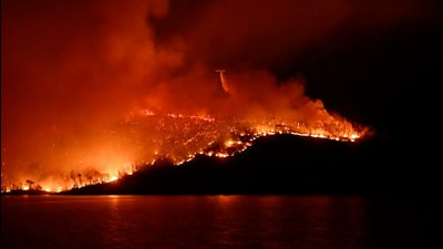 Wildfire in California