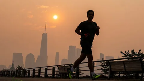 Canada wildfire smoke new york air quality