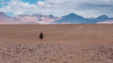 Dirt road of the Lagunas Route