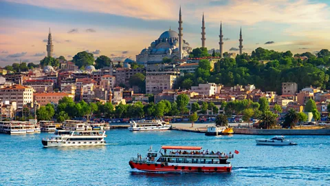 View of Istanbul from the water