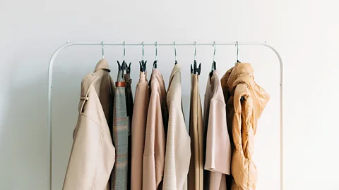 Rack of clothes hanging (Credit: Getty Images)