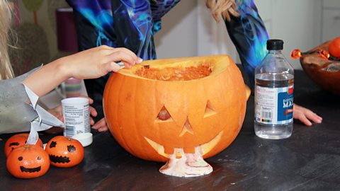 How to make gruesome pumpkin ooze