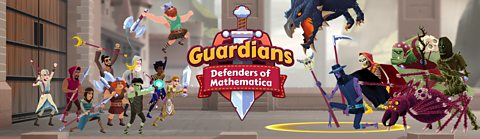 Play our fun maths game Guardians: Defenders of Mathematica