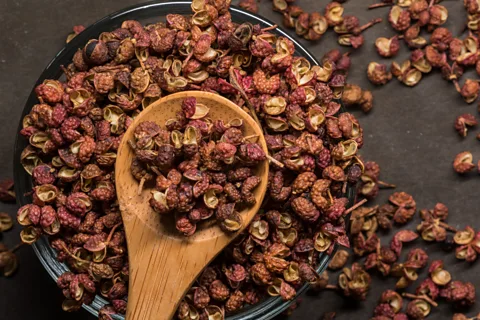 kellyvandellen/Getty Images Despite its name, Sichuan peppercorns aren't actually peppers but husks of dried berries (Credit: kellyvandellen/Getty Images)