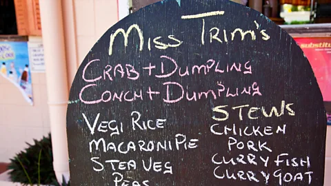 dbtravel/Alamy Miss Trim's has been serving up homemade local dishes from Store Bay for decades (Credit: dbtravel/Alamy)