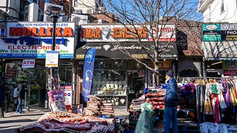 Sebastian Modak Residents in Jackson Heights speak more than 160 languages (Credit: Sebastian Modak)