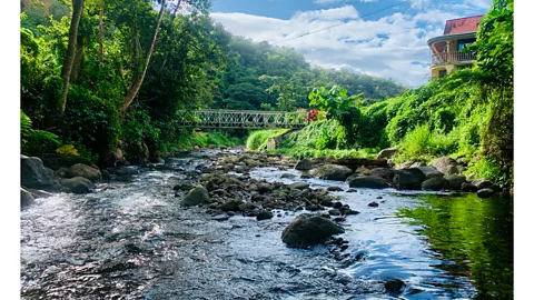 Jose Alison Kentish Dominica is one of the most disaster-prone islands, with flooding one of the most common hazards (Credit: Jose Alison Kentish)