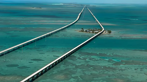 Johnny Stockshooter/Alamy The Overseas Highway: The US' 'floating' highway (Credit: Johnny Stockshooter/Alamy)