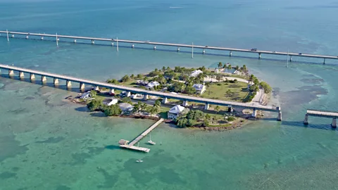 FL Stock/Alamy Only four permanent residents live on Pigeon Key, but the tiny island once housed construction workers who built the Over-Sea Railroad (Credit: FL Stock/Alamy)